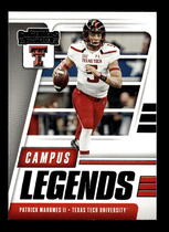 2021 Panini Contenders Draft Picks Campus Legends #2 Patrick Mahomes
