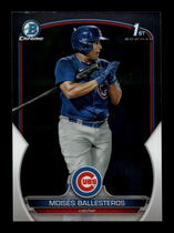 2023 Bowman Chrome Prospects #BCP-11 Moises Ballesteros