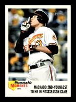 2013 Topps Heritage Memorable Moments #MM-MM Manny Machado