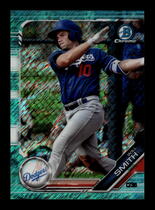 2019 Bowman Chrome Prospects Aqua Shimmer Refractor #BCP-91 Will Smith