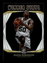 2020 Donruss Optic Winner Stays #10 David Robinson