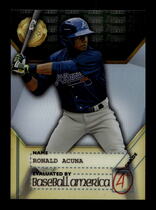 2017 Bowman Best Baseball Americas 2017 Deans List #BADL-RA Ronald Acuna