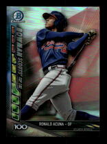 2017 Bowman Chrome Bowman Scouts Updates #BSU-RA Ronald Acuna