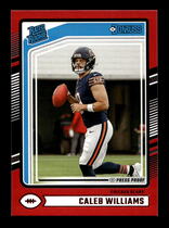 2024 Donruss Press Proof Red #327 Caleb Williams