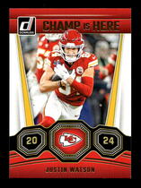 2024 Donruss Champ is Here #6 Justin Watson