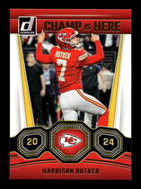 2024 Donruss Champ is Here #8 Harrison Butker