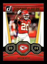2024 Donruss Champ is Here #13 Justin Reid