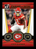 2024 Donruss Champ is Here #14 Jerick Mckinnon