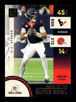 2024 Donruss Road to the Super Bowl Wild Card #SBWC2 C.J. Stroud