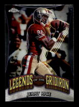 2024 Topps Chrome Legends of the Gridiron #LOG-8 Jerry Rice