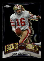 2024 Topps Chrome Legends of the Gridiron #LOG-10 Joe Montana