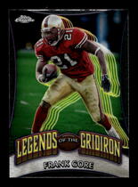2024 Topps Chrome Legends of the Gridiron #LOG-23 Frank Gore