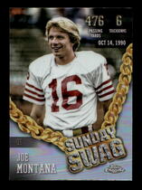 2024 Topps Chrome Sunday Swag Refractor #SS-5 Joe Montana