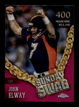 2024 Topps Chrome Sunday Swag Pink Refractor #SS-16 John Elway