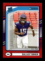 2024 Donruss Press Proof Red #331 Dallas Turner