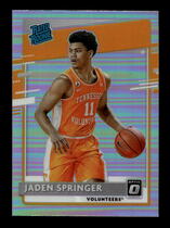 2021 Panini Chronicles Draft Picks Holo #220 Jaden Springer