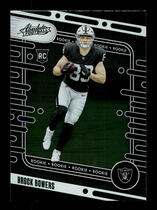 2024 Panini Absolute Green #113 Brock Bowers