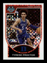 2023 Bowman Chrome University 2007-08 Bowman X-Fractor Refractor #07B-30 Tyrese Proctor