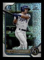 2022 Bowman Chrome Mega Box (Mojo Refractor) #BCP-85 Peyton Wilson