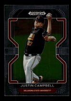 2022 Panini Prizm Draft Picks #PDP37 Justin Campbell