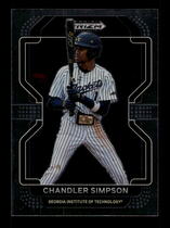 2022 Panini Prizm Draft Picks #PDP70 Chandler Simpson