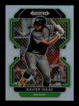2022 Panini Prizm Draft Picks Silver Prizm #PDP29 Xavier Isaac