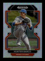2022 Panini Prizm Draft Picks Silver Prizm #PDP44 Hunter Barco