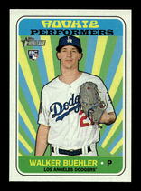 2018 Topps Heritage High Number Rookie Performers #RP-WB Walker Buehler
