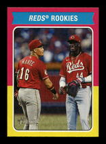 2024 Topps Heritage High Number Combo Cards #CC-1 Elly De La Cruz|Noelvi Marte