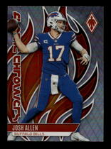 2023 Panini Phoenix Flame Throwers #FLA-17 Josh Allen