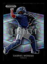 2021 Panini Prizm Draft Picks Prospects Silver Prizm #2 Gabriel Moreno
