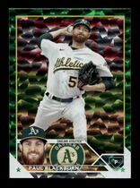 2023 Topps Green Foil #6 Paul Blackburn