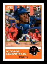 2019 Panini Chronicles Score #9 Vladimir Guerrero Jr.