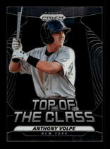 2020 Panini Prizm Top of The Class #TOC-30 Anthony Volpe
