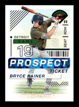 2024 Panini Prospect Edition Prospect Ticket #23 Bryce Rainer