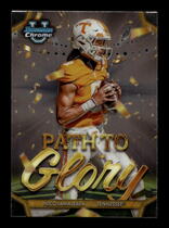 2024 Bowman Chrome University Path To Glory #PG-3 Nico Iamaleava