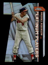 2021 Topps Chrome Update Platinum Player Die-Cuts #CPDC-19 Brooks Robinson