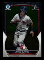 2023 Bowman Chrome Prospects #BCP-98 Jorge Burgos