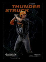 2022 Panini Prizm Draft Picks Thunderstruck #5 Jordan Beck
