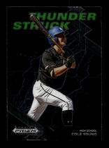 2022 Panini Prizm Draft Picks Thunderstruck #11 Cole Young