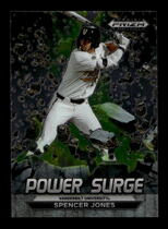 2022 Panini Prizm Draft Picks Power Surge #18 Spencer Jones