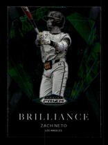 2022 Panini Prizm Draft Picks Brilliance #12 Zach Neto