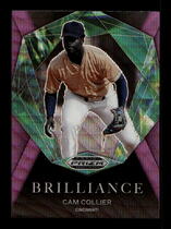 2022 Panini Prizm Draft Picks Brilliance Purple Wave Prizm #18 Cam Collier