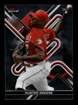 2022 Finest Base Set #69 Hunter Greene