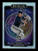 2021 Donruss Optic Mythical Holo #M3 Christian Yelich
