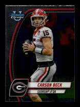 2024 Bowman Chrome University #2 Carson Beck
