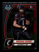 2024 Bowman Chrome University #26 Brendan Sorsby