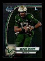 2024 Bowman Chrome University #34 Byrum Brown