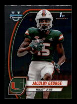 2024 Bowman Chrome University #84 Jacolby George