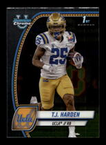 2024 Bowman Chrome University #165 T.J. Harden